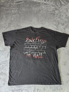 Y2k Pink Floyd The Wall T Shirt Size 2XL 2007 Black